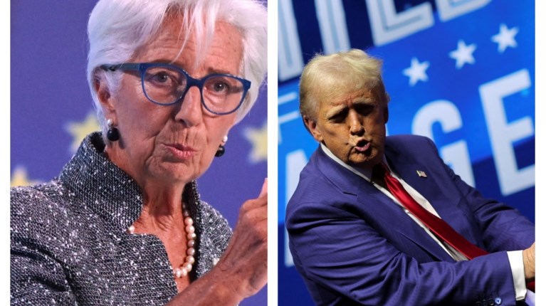 donald trump christine laguarde