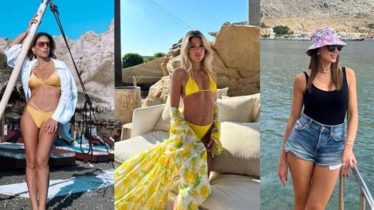 Tα στυλάτα μαγιό των Ελληνίδων celebrities δείχνουν τις δυνατές τάσεις της σεζόν