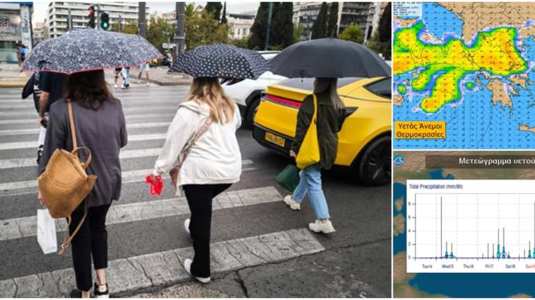 Κολυδάς: Καταφτάνει νέα κακοκαιρία σε δύο διαδοχικά κύματα - Πότε θα βρέξει για τα καλά και στην Αθήνα