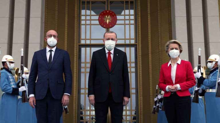 Μισέλ και Φον ντερ Λάιεν σε Ερντογάν: Όχι σε μονομερείς ενέργειες κατά της Ελλάδας και της Κύπρου