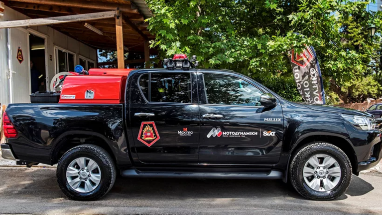 Η Μοτοδυναμική και η MAXIMA Ασφαλιστική ενισχύουν την Πολιτική Προστασία Κρυονερίου