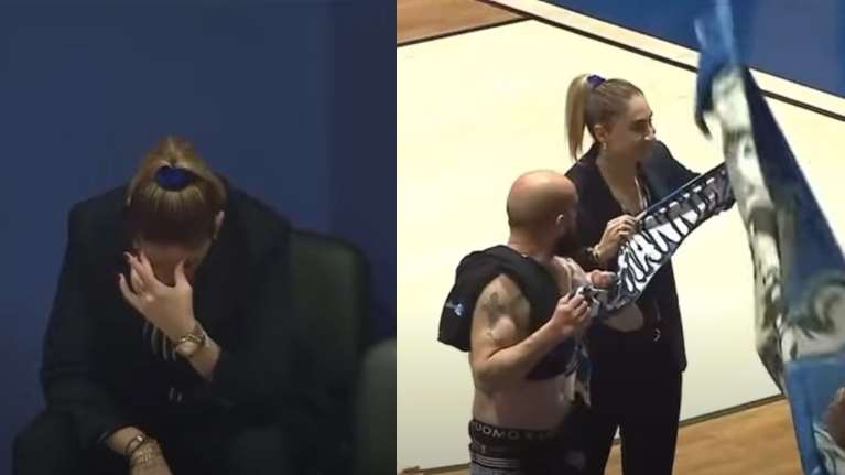 Η Τουρκάλα Σελέν Ερντέμ έχει κατακτήσει τα Ιωάννινα - Ήταν απαρηγόρητη στον πάγκο και την φώναξαν για να την αποθεώσουν