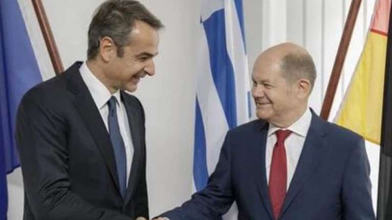 Γερμανική Καγκελαρία: Μητσοτάκης και Σολτς συζήτησαν για την Ουκρανία και τις εξελίξεις στην Ανατολική Μεσόγειο