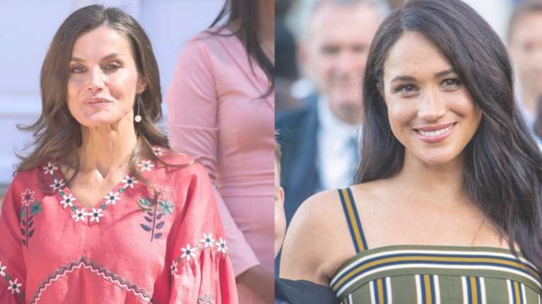 Το διαχρονικό styling combo που προτίμησαν η βασίλισσα Λετίσια και η Mέγκαν Μαρκλ
