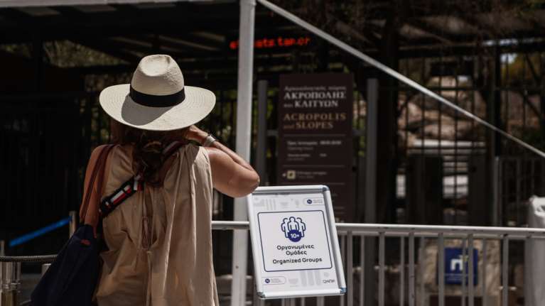 Ακρόπολη: Τροποποίηση ωραρίου λειτουργίας και σήμερα, λόγω του καύσωνα