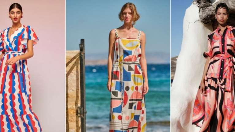 Τα πιο κομψά εμπριμέ φορέματα του καλοκαιριού που έχουν made in Greece υπογραφή
