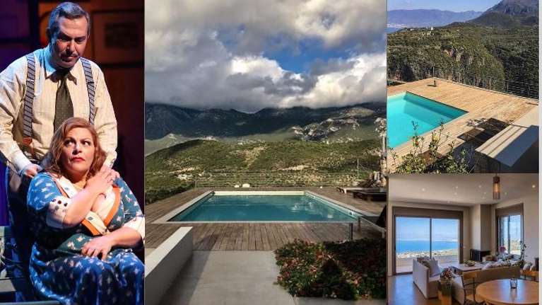 Αυτό είναι το παραδεισένιο κτήμα των Σταυροπούλου - Χατζηπαναγιώτη στη Μάνη - Με πισίνα στον Ταΰγετο και πολυτέλεια [Εικόνες]