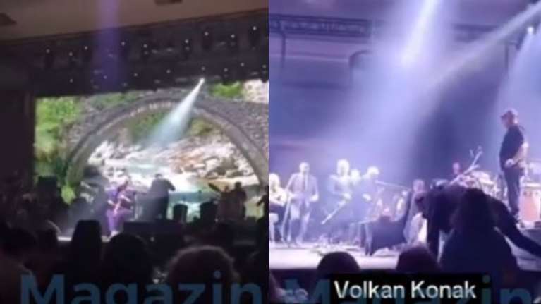 Σοκ στην Τουρκία: Κατέρρευσε επί σκηνής ο διάσημος τραγουδιστής Βολκάν Κονάκ κατά τη διάρκεια συναυλίας στην Αμμόχωστο