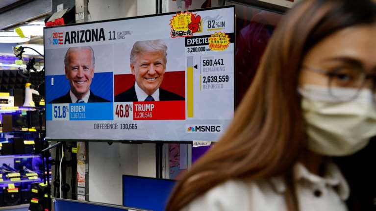 Εκλογές ΗΠΑ 2020- Τελευταία εξέλιξη: Ο Μπάιντεν εξασφάλισε 238 εκλέκτορες- 213 ο Τραμπ