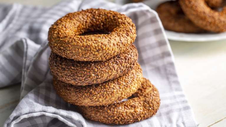 Κουλούρια Θεσσαλονίκης ολικής άλεσης - χωρίς επεξεργασμένη ζάχαρη