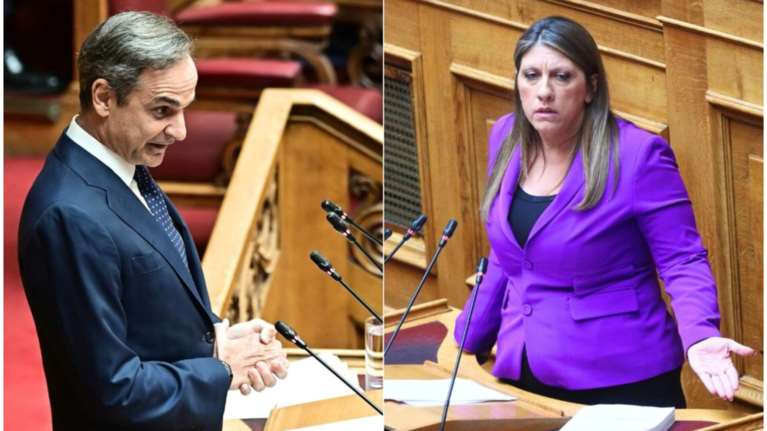 Μητσοτάκης στην Κωνσταντοπούλου που τον διέκοπτε στη Βουλή: Σταματήστε να γκαρίζετε - Εδώ δεν υπερασπίζεστε βιαστές