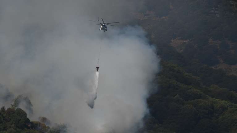 Φωτιά στο Σουφλί: Εκκενώνεται  στρατιωτικό φυλάκιο - Μάχη με τις φλόγες στον Δομοκό