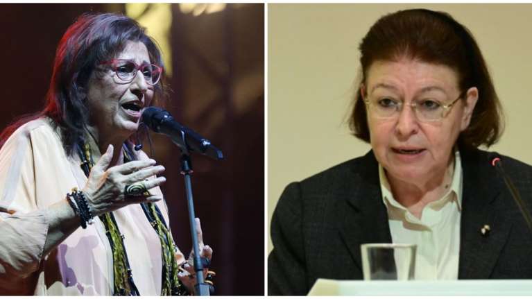 Η Φαραντούρη αφιέρωσε τραγούδι του Μίκη Θεοδωράκη στη Μενδώνη και έγινε χαμός στα social media