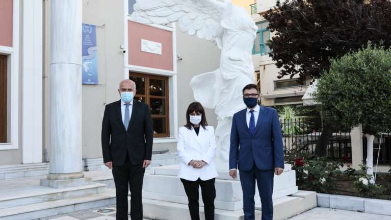 Σακελλαροπούλου από Αλεξανδρούπολη: Το 2021 θα είναι η τελευταία χρονιά της υγειονομικής κρίσης