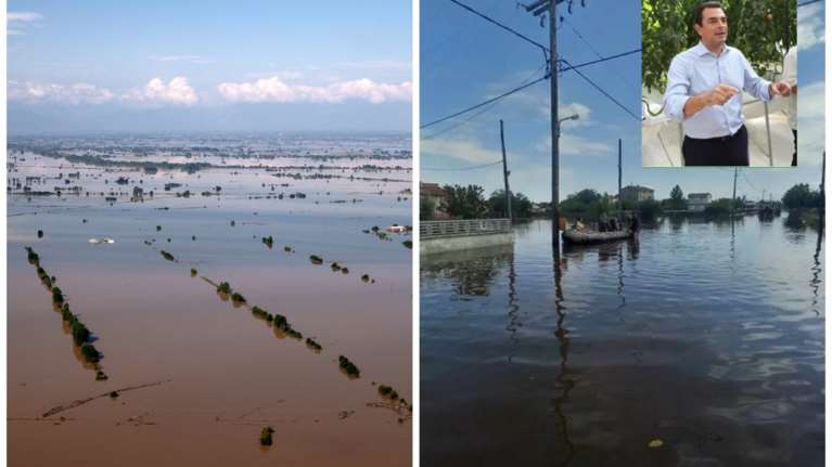 Κακοκαιρία Daniel: &quot;Μας έσωσε ο K. Σκρέκας με φουσκωτό κάνοντας ο ίδιος κουπί&quot;, λέει εγκλωβισμένη στα Μεγάλα Καλύβια