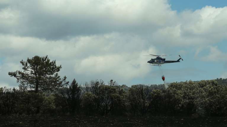 Φωτιά στην Πύλο - Συναγερμός στην Πυροσβεστική
