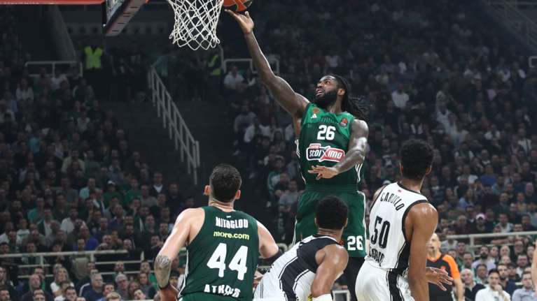 Παναθηναϊκός-Παρτιζάν 84-71: "Σκληρός" και αποφασισμένος στην ένατη νίκη στο ΟΑΚΑ