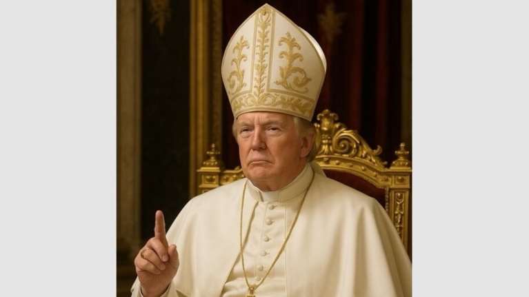 Πώς εξηγείται το ανόητο &quot;αστείο&quot; του Τραμπ να εμφανιστεί ως Πάπας στα social media- Με τη βοήθεια της ΑΙ