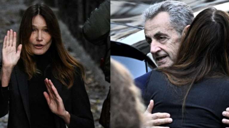 Ο Σαρκοζί στη φυλακή: Δεν του άρεσε το φαγητό και του πήγε σάντουιτς η Μπρούνι - Η ειδική μεταχείριση στα επισκεπτήρια