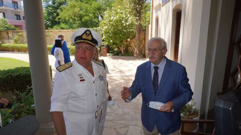 Η φράση - μήνυμα στην Τουρκία από τον Αρχηγό του ΓΕΝ στα Χανιά [βίντεο]