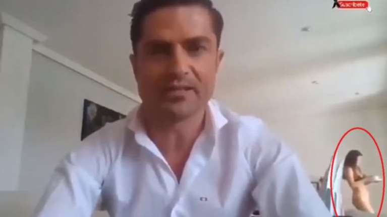 Viral το βίντεο με τον δημοσιογράφο που πιάστηκε μέσω skype να απατά τη μνηστή του