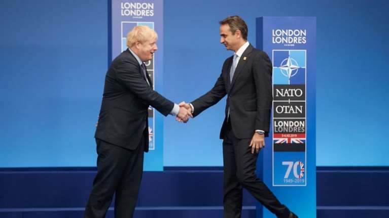 Τηλεφωνική επικοινωνία Μητσοτάκη με τον Μπόρις Τζόνσον για Τουρκία, Brexit και κορονοϊό