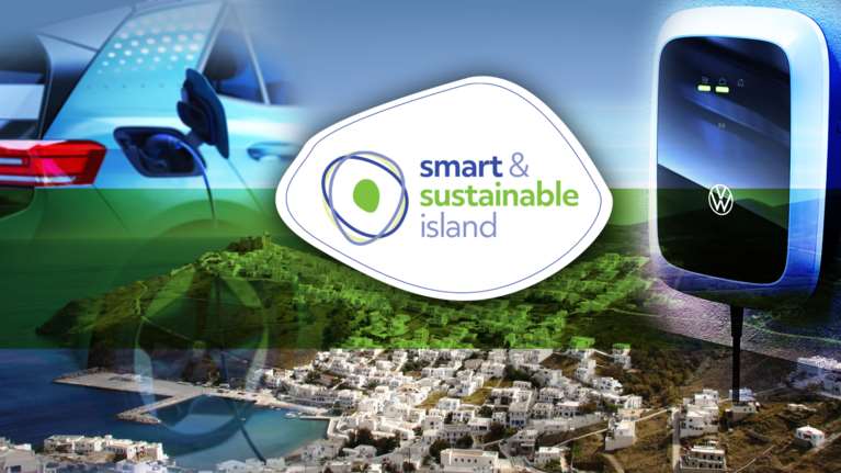 Πώς η Αστυπάλαια θα γίνει πράσινη με τη συνεργασία της Volkswagen