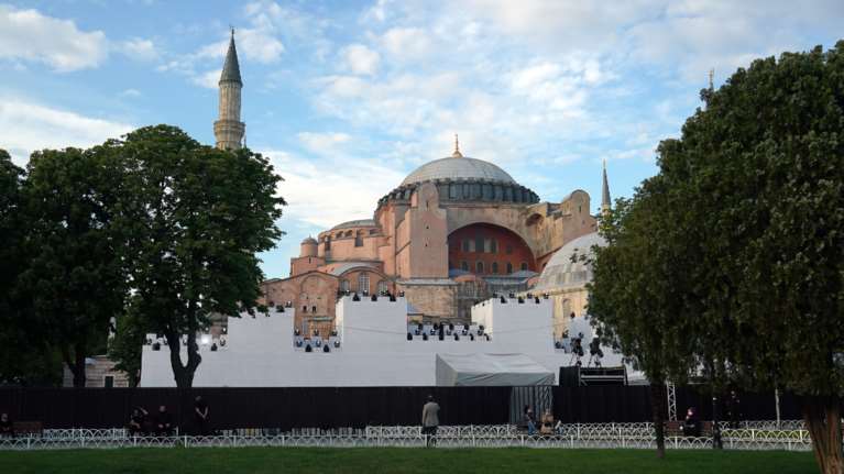 Γερμανικό ΥΠΕΞ: Λυπούμαστε για την απόφαση να μπει τέλος στην αποκλειστική χρήση τη Αγίας Σοφίας ως μουσείου