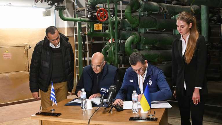 Δένδιας: Από το Κίεβο μεταφέραμε μήνυμα που είναι δύσκολο να αγνοηθεί -  Γι΄ αυτό εξοργίσθηκε η Τουρκία