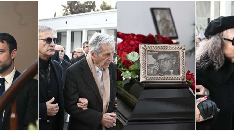 Βασίλης Βασιλικός: Συγκίνηση στο τελευταίο αντίο στον σπουδαίο συγγραφέα - Ποιοι πήγαν στην κηδεία [εικόνες]