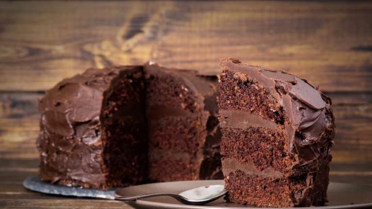 Νηστίσιμο κέικ με κακάο, χωρίς μίξερ