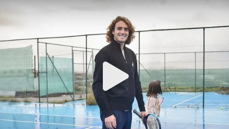 &quot;O Στέφανος Τσιτσιπάς είναι ευγενικός, επαγγελματίας και άνετος&quot;