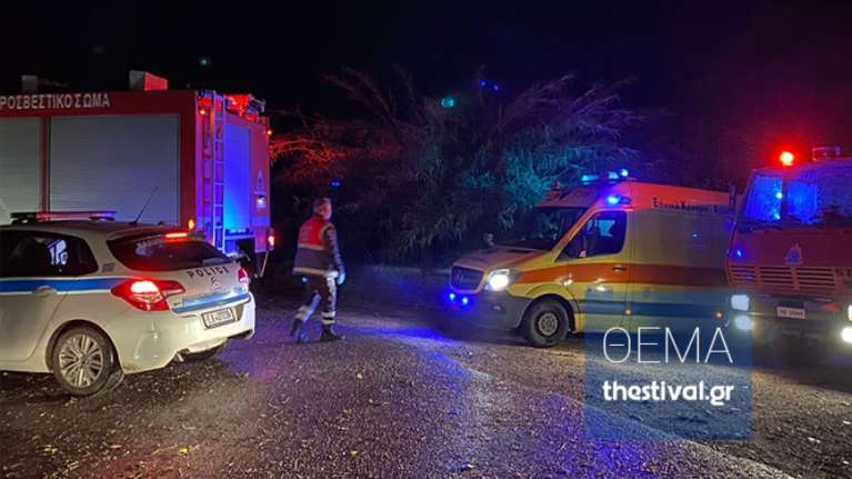 Δραματική διάσωση 21χρονου που παρασύρθηκε από χείμαρρο στο Καβαλάρι Θεσσαλονίκης [βίντεο]