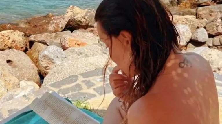 Οι νέες φωτογραφίες από τις διακοπές της Ναταλίας Γερμανού στην Κρήτη