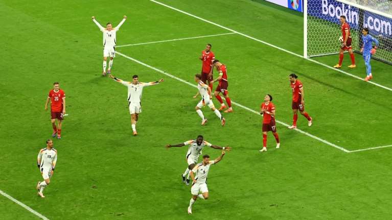 Euro 2024: Γλίτωσε στο φινάλε η Γερμανία και πήρε την πρωτιά - 1-1 με την Ελβετία