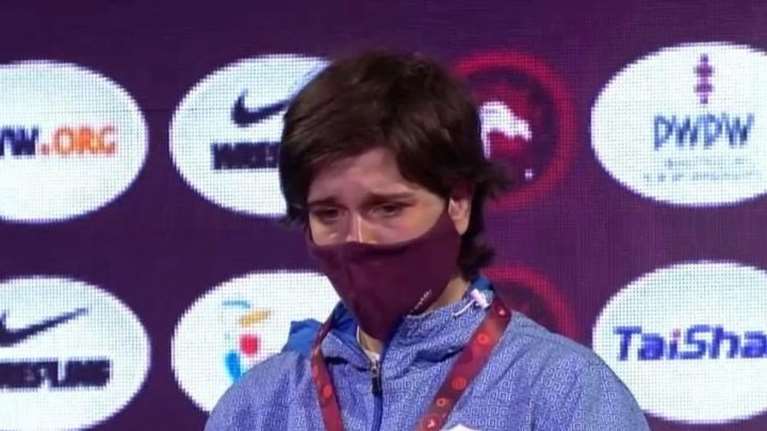 &quot;Ασημένια&quot; στο ευρωπαϊκό πρωτάθλημα Πάλης η Πρεβολαράκη