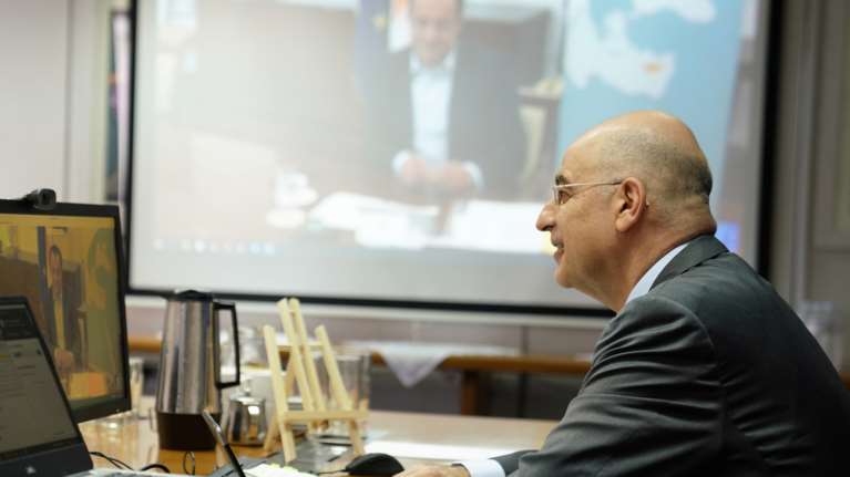 Δένδιας στην τριμερή Ελλάδας-Κύπρου-Ιορδανίας: Η Τουρκία λειτουργεί αποσταθεροποιητικά για ολόκληρη την περιοχή