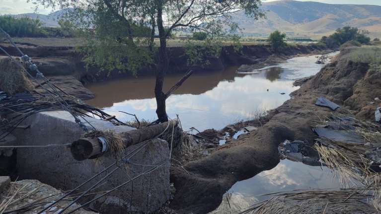 Τεράστια καταστροφή στο οδικό δίκτυο του θεσσαλικού κάμπου: Κομμένο το επαρχιακό δίκτυο - Πώς διεξάγεται η κυκλοφορία
