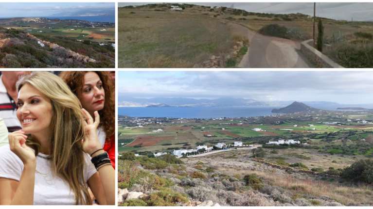 Διώροφο εξοxικό με πισίνα και ξενώνες είχε στα &quot;σκαριά&quot; η Εύα Καϊλή στην Πάρο - To οικόπεδο &quot;φιλέτο&quot; [Εικόνες - Βίντεο]