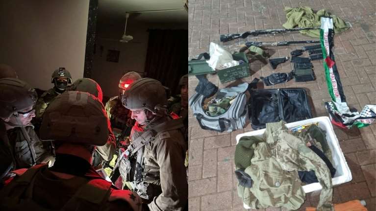 Πόλεμος στο Ισραήλ: Μία από τις μεγαλύτερες αποθήκες όπλων ανακάλυψε ο ισραηλινός στρατός στη Λωρίδα της Γάζας