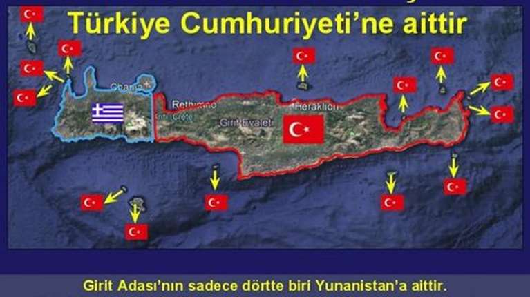 Νέα πρόκληση: Τουρκικές ΜΚΟ διεκδικούν νομικά την Κρήτη και άλλα 12 νησιά