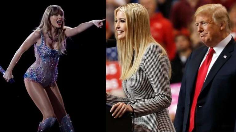 Μεγάλο &quot;άδειασμα&quot; στον Ντόναλντ Τραμπ από την κόρη και την εγγονή του- Σε συναυλία της Τέιλορ Σουίφτ όταν αυτός λέει &quot;τη μισώ&quot;
