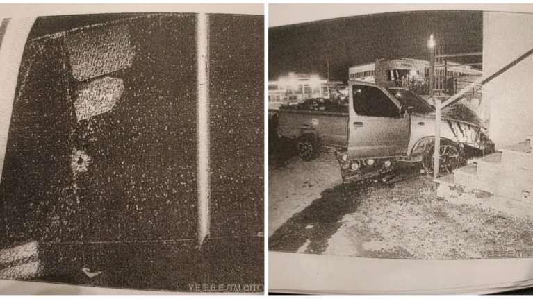 Θεσσαλονίκη: Φωτογραφίες - ντοκουμέντο από το αγροτικό αυτοκίνητο του 16χρονου Ρομά και τη σφαίρα μετά την καταδίωξη