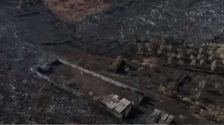 Φωτιά στον Κουβαρά: Πλάνα από drone του Guardian δείχνει το μέγεθος της καταστροφής - Στάχτη και απόγνωση