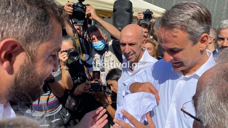 Τα απρόοπτα της ΔΕΘ: Γιατί ο Μητσοτάκης... αναγκάστηκε να παραδεχθεί ότι &quot;δεν σκαμπάζει από μαγειρική&quot;  [βίντεο]