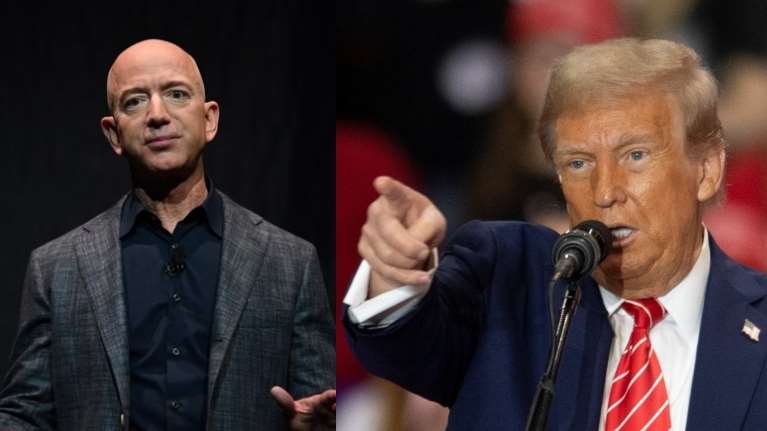 Σε πελάγη ευτυχίας ο ιδιοκτήτης της Washington Post, Τζεφ Μπέζος μετά την εκλογή Τραμπ: &quot;Εξαιρετική πολιτική επιστροφή&quot;