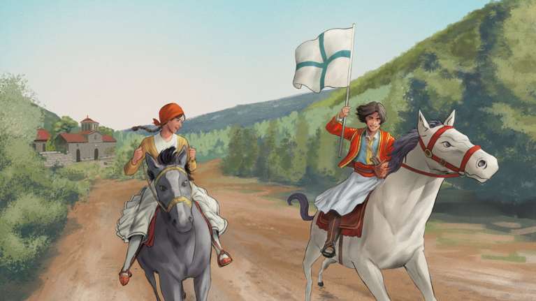 Νέα παιδική έκδοση του ΠΙΟΠ: &quot;Μπαρούτι για την Επανάσταση&quot;