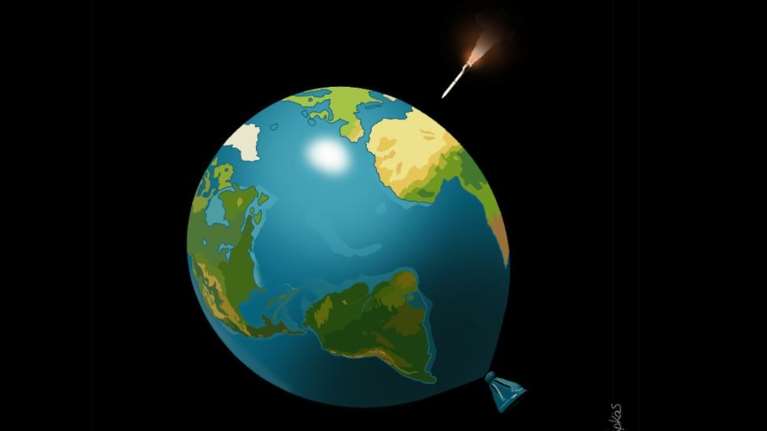 Αρκάς: Ενα μπαλόνι η γη που είναι έτοιμο να  σπάσει