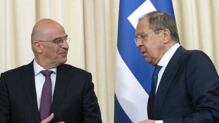 Tη Δευτέρα, στην Αθήνα, η συνάντηση Ν. Δένδια - Σ. Λαβρόφ