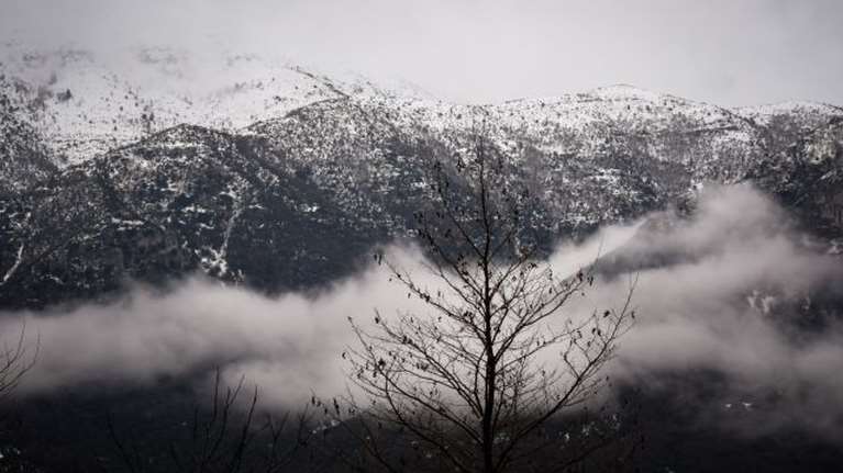 Ξάνθη: Λευκή νύχτα στο Δασικό Χωριό - Εντυπωσιακό σκηνικό [βίντεο]
